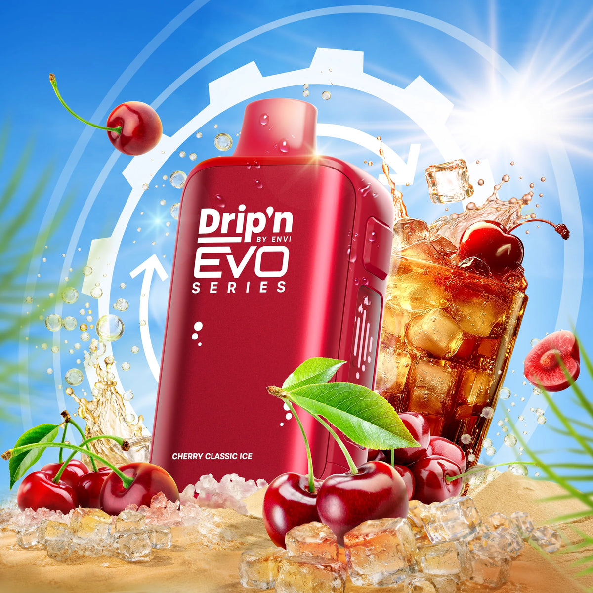 CHERRY CLASSIC ICE DRIP'N EVO 63K
