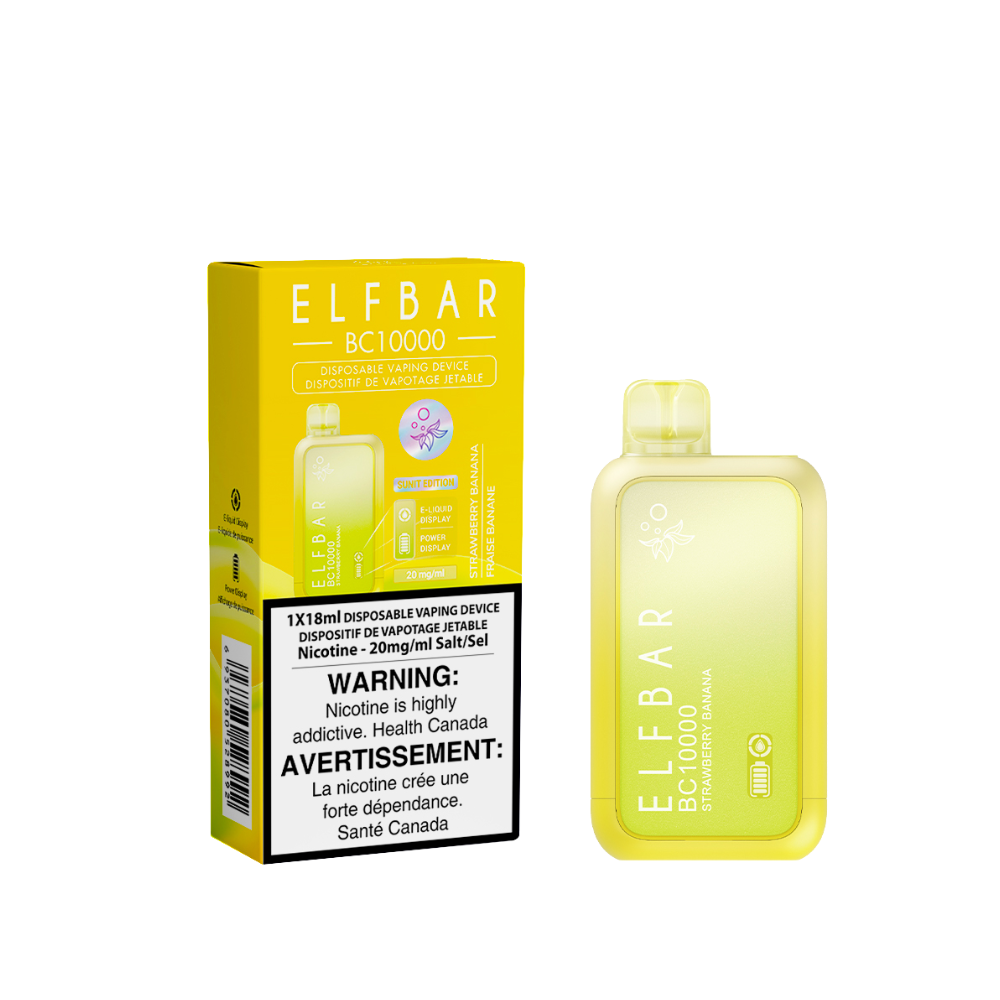 STRAWBERRY BANANA ELFBAR BC10000