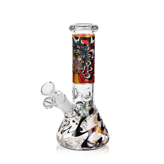 8" Cosmic Chaos Glass Bong Design A