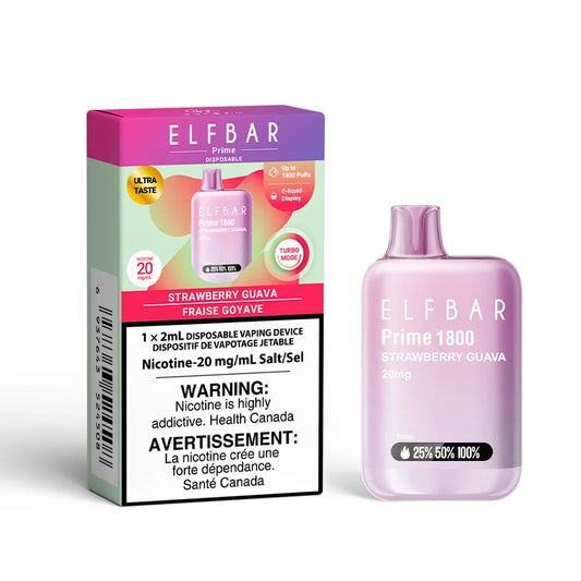 STRAWBERRY GUAVA ELFBAR PRIME