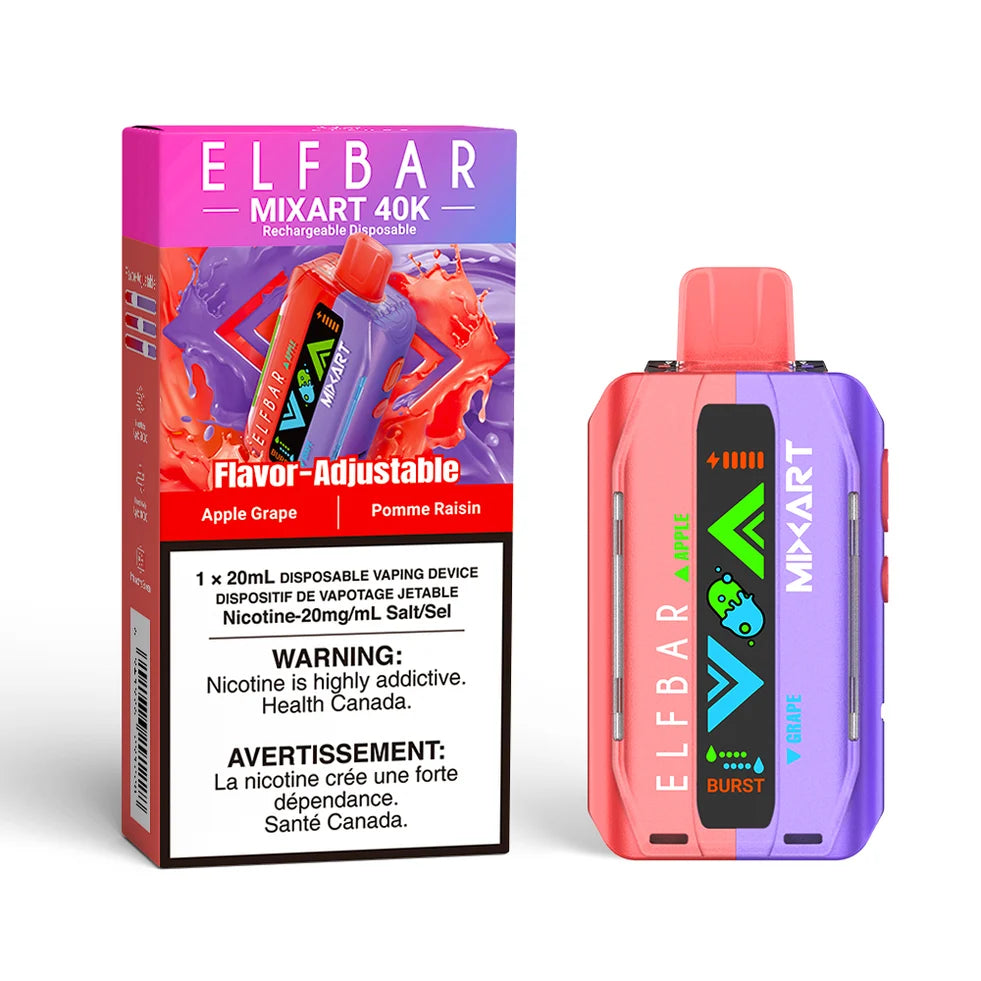 APPLE GRAPE ELFBAR MIXART 40K