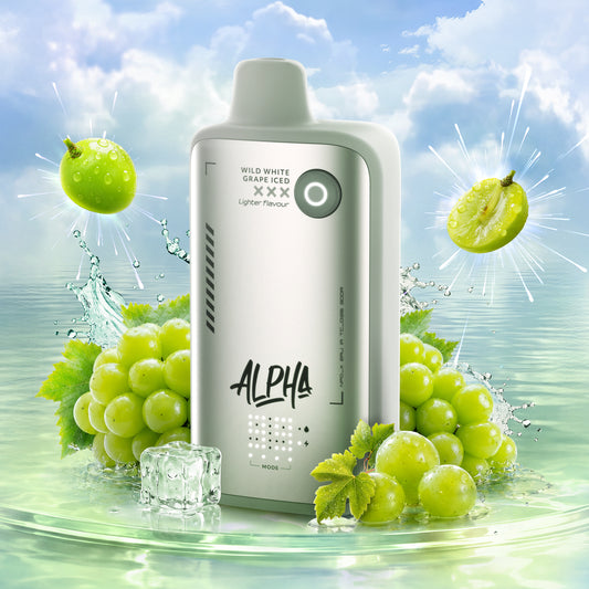 LIGHT WILD WHITE GRAPE (ICED) FLAVOUR BEAST ALPHA 80K