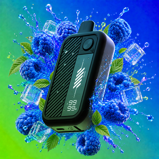 SUPER S. BLUE RAZZ (ICED) FLAVOUR BEAST BEAST MODE MAX 3