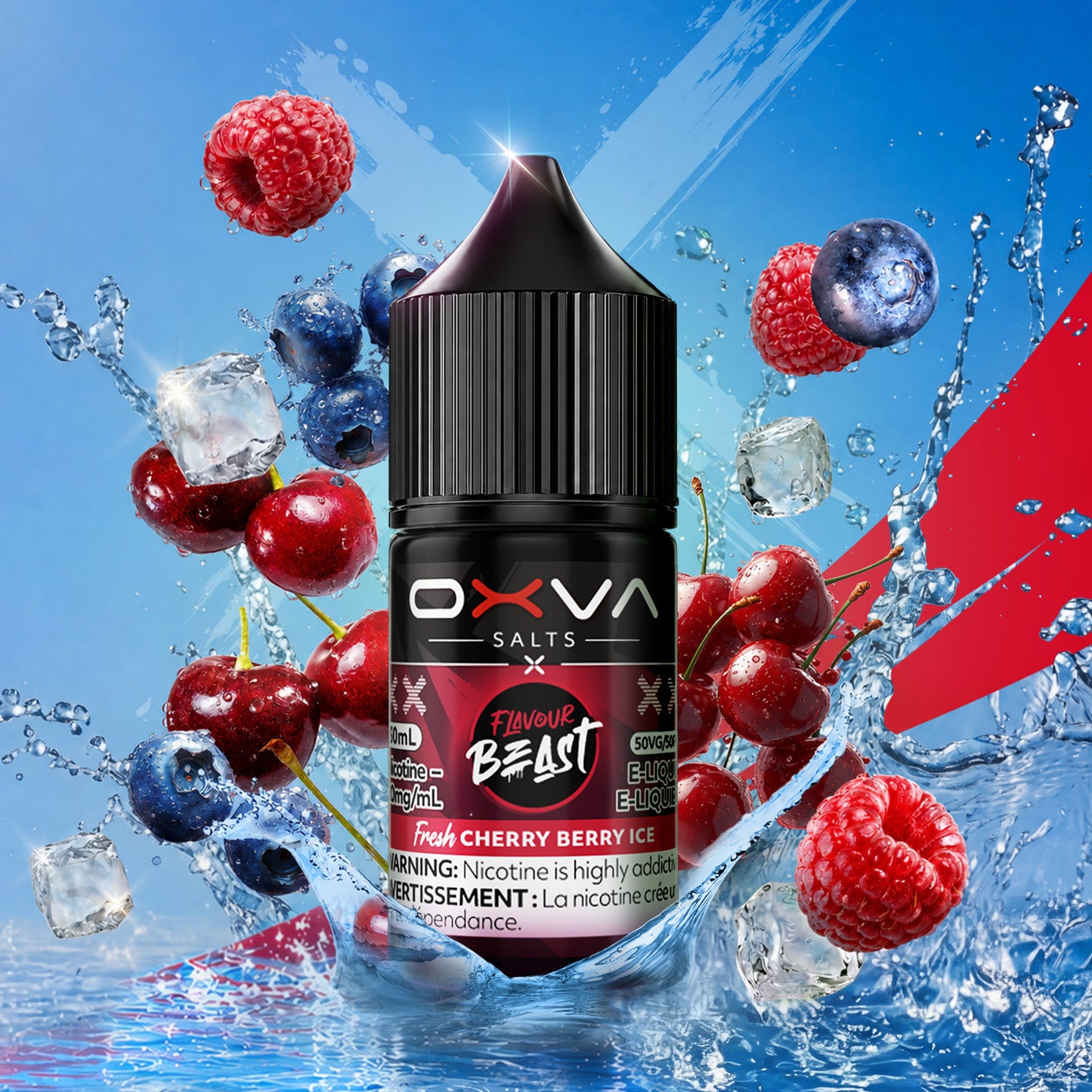 FRESH CHERRY BERRY ICE BY FLAVOUR BEAST x OXVA