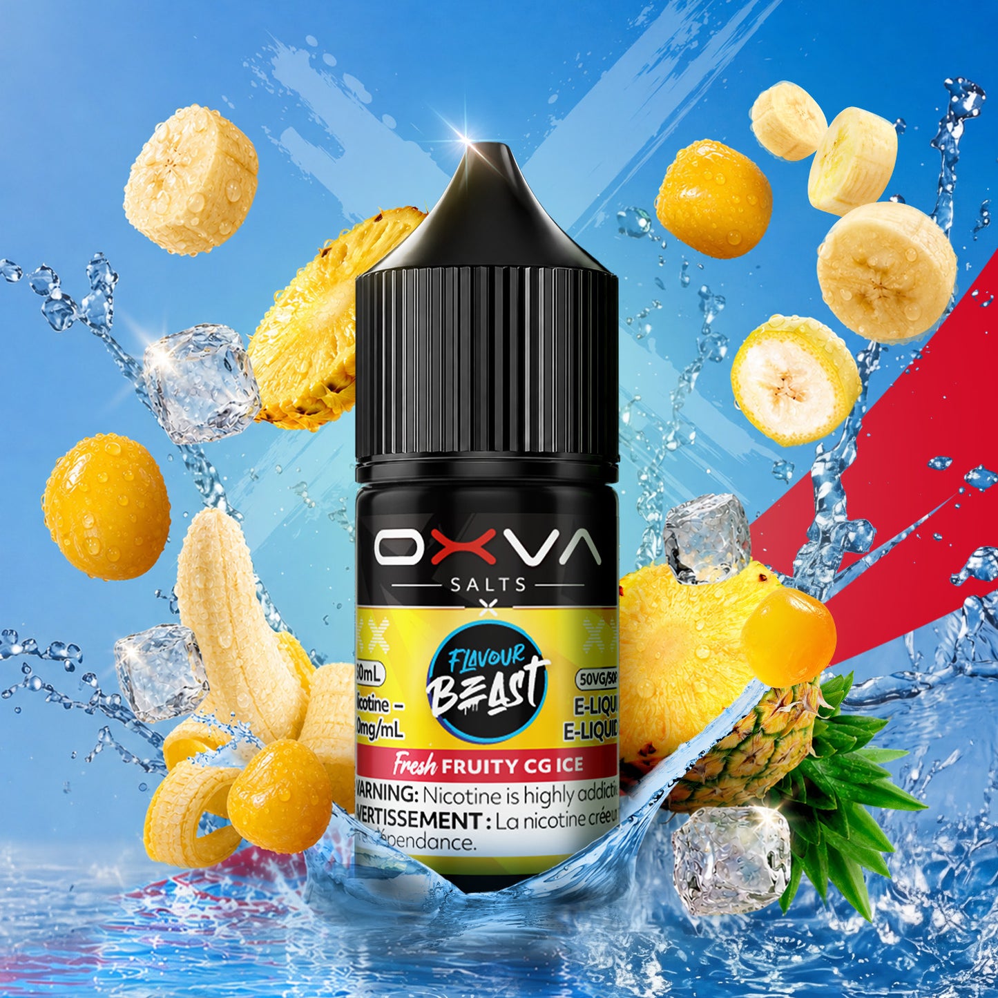 FRESH FRUITY CG ICE BY FLAVOUR BEAST x OXVA