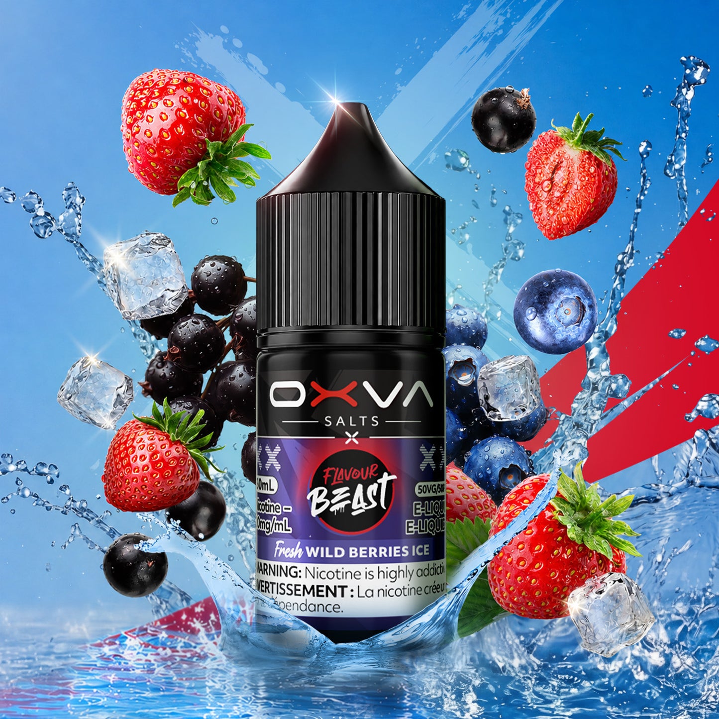 FRESH WILD BERRIES ICE BY FLAVOUR BEAST x OXVA