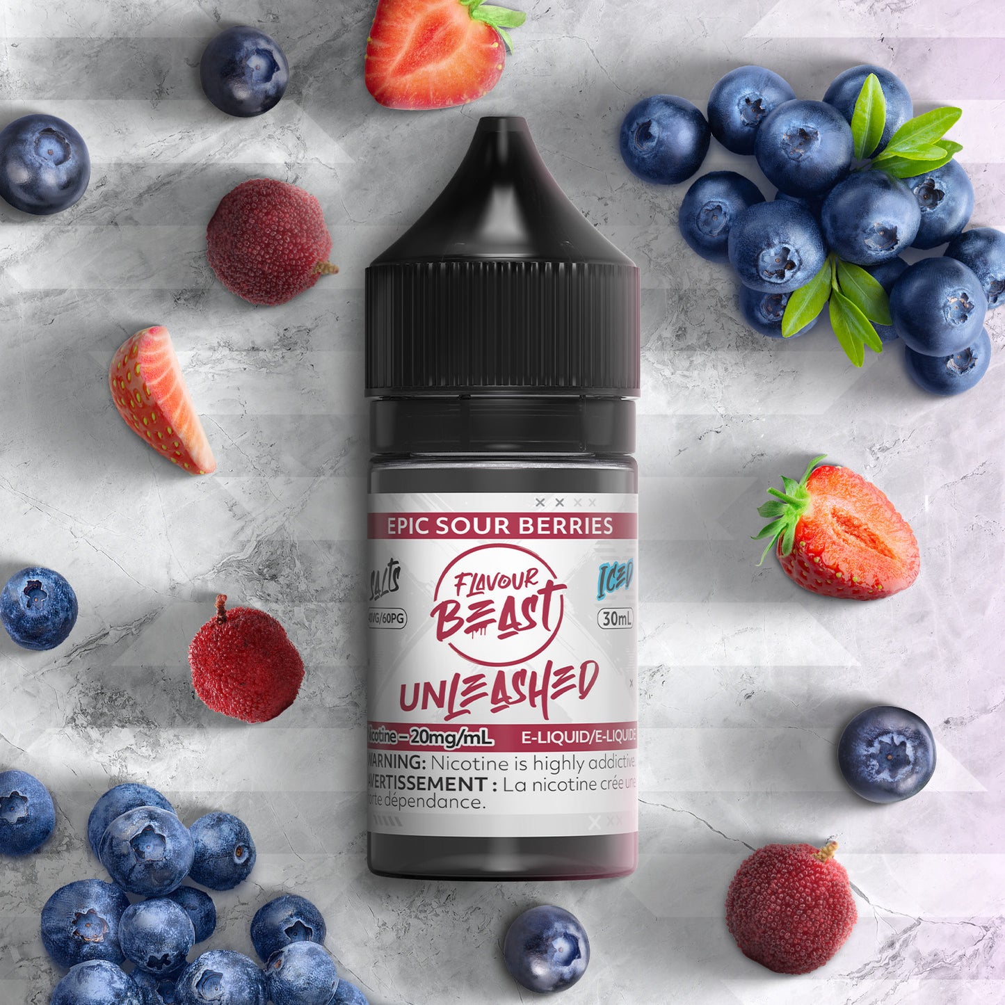 Epic Sour Berries by Flavour Beast Salts Unleashed