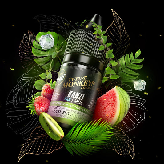 KANZI (ICED) BY FLAVOUR BEAST x 12 MONKEYS E-LIQUID