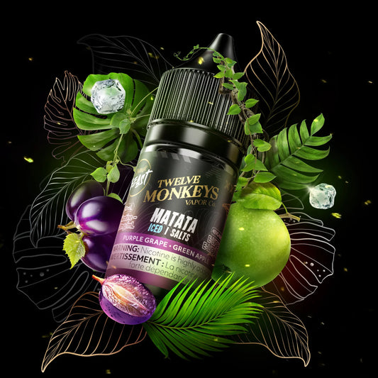 MATATA (ICED) BY FLAVOUR BEAST x 12 MONKEYS E-LIQUID
