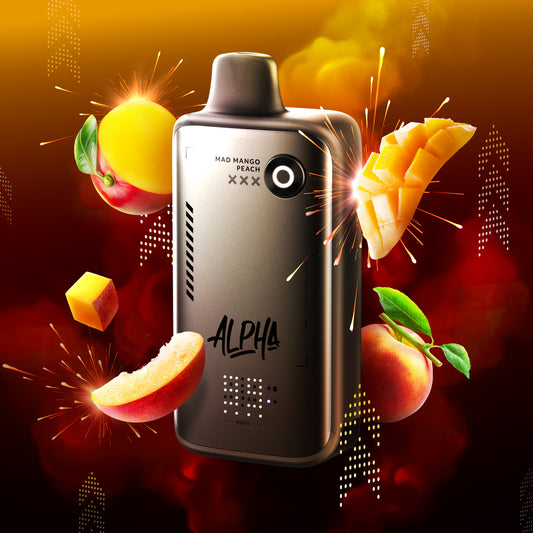 MAD MANGO PEACH FLAVOUR BEAST ALPHA 80K