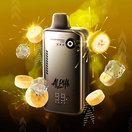 BUSSIN' BANANA (ICED) FLAVOUR BEAST ALPHA 80K