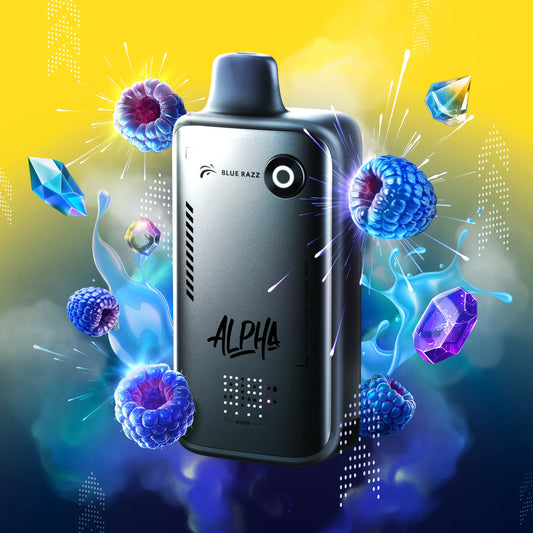 GUSHIN BLUE RAZZ FLAVOUR BEAST ALPHA 80K