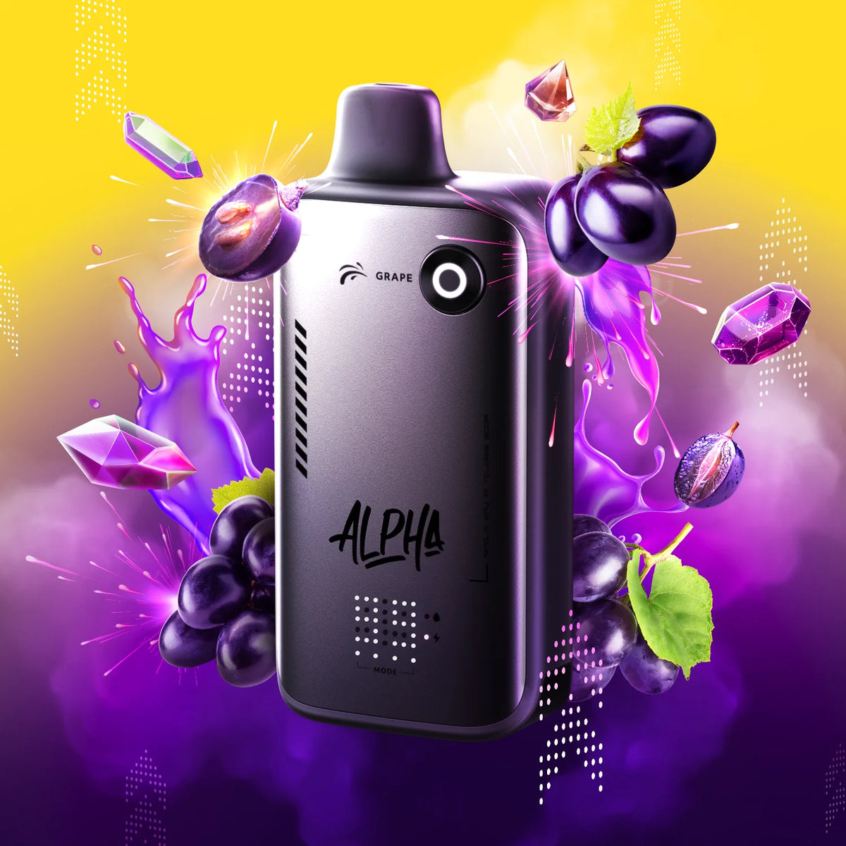 GUSHIN GRAPE FLAVOUR BEAST ALPHA 80K