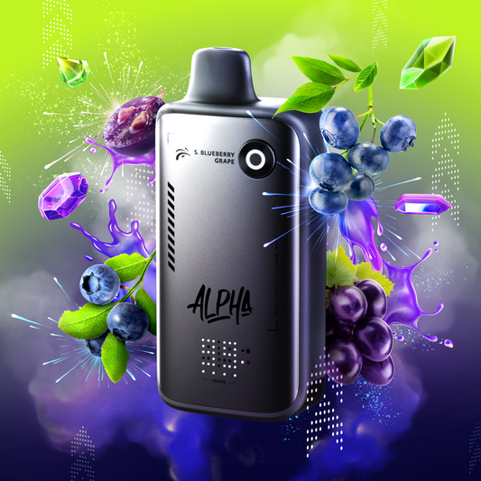 FLAVOUR BEAST ALPHA 80K | SOUR GUSHIN SERIES | S. BLUEBERRY GRAPE