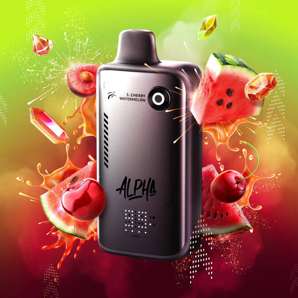 FLAVOUR BEAST ALPHA 80K | SOUR GUSHIN SERIES | S. CHERRY WATERMELON