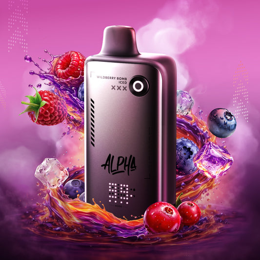WILDBERRY BOMB (ICED) FLAVOUR BEAST ALPHA 80K - BLENDED SERIES