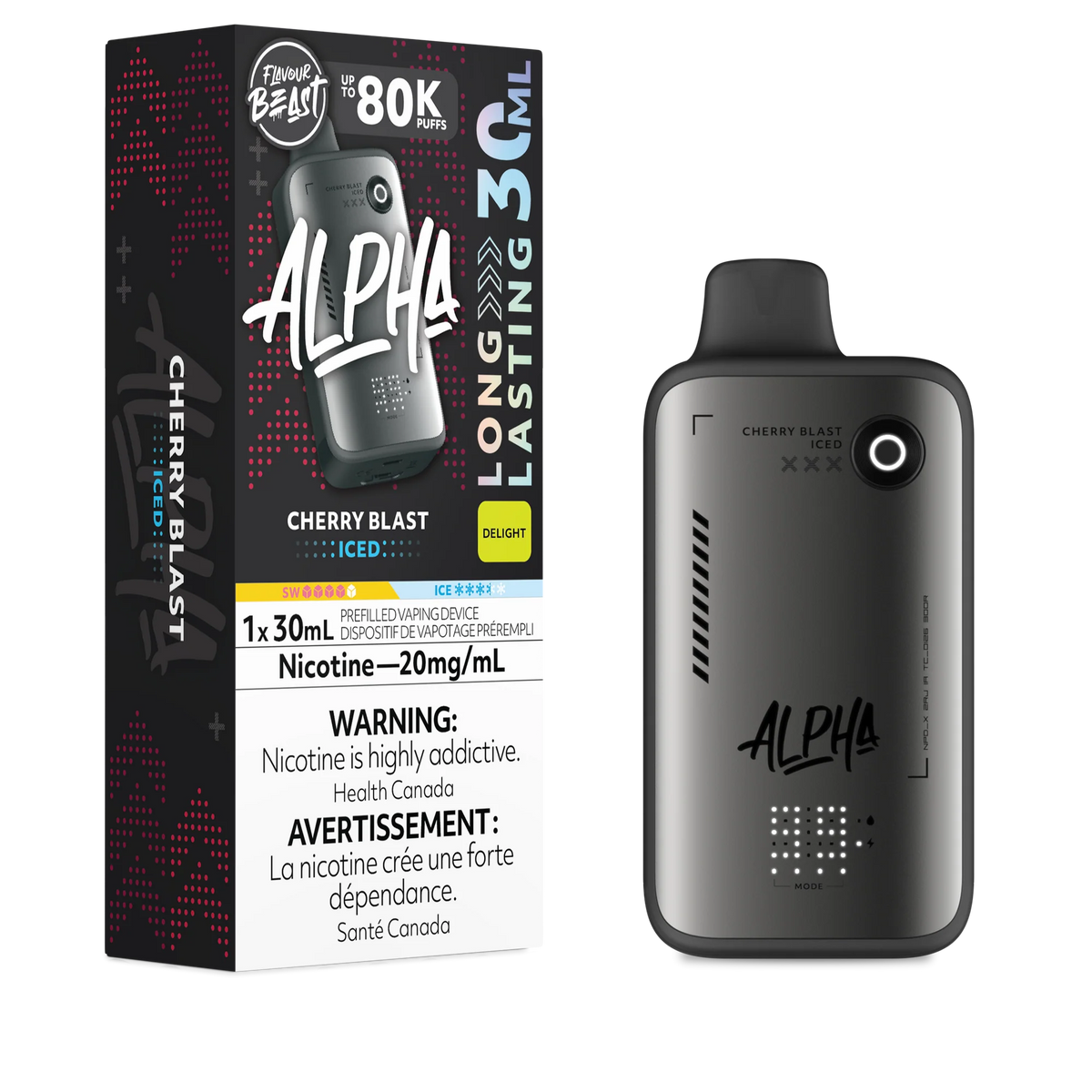 CHERRY BLAST (ICED) FLAVOUR BEAST ALPHA 80K