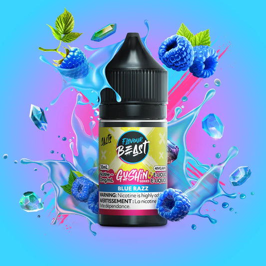 Gushin Blue Razz by Flavour Beast