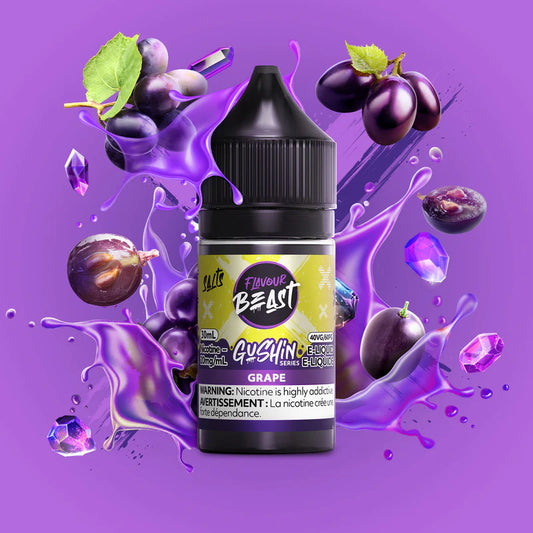 Gushin Grape by Flavour Beast Salts 30ml