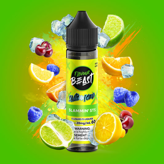 SLAMMIN' STS (ICED) BY FLAVOUR BEAST E-LIQUID
