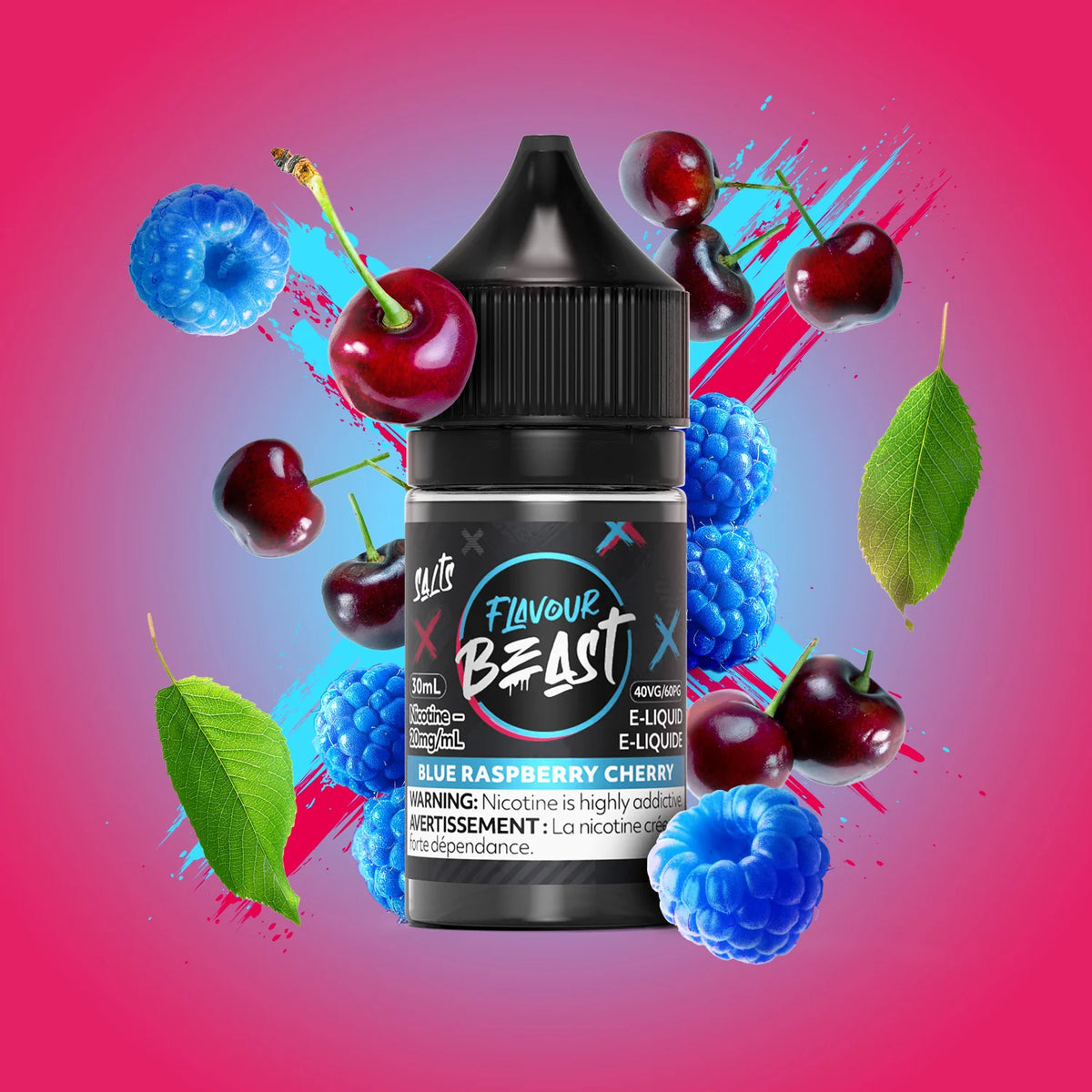 BLUE RASPBERRY CHERRY BY FLAVOUR BEAST E-LIQUID