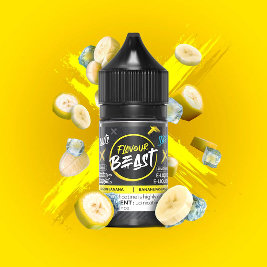 BUSSIN' BANANA BY FLAVOUR BEAST SALTS