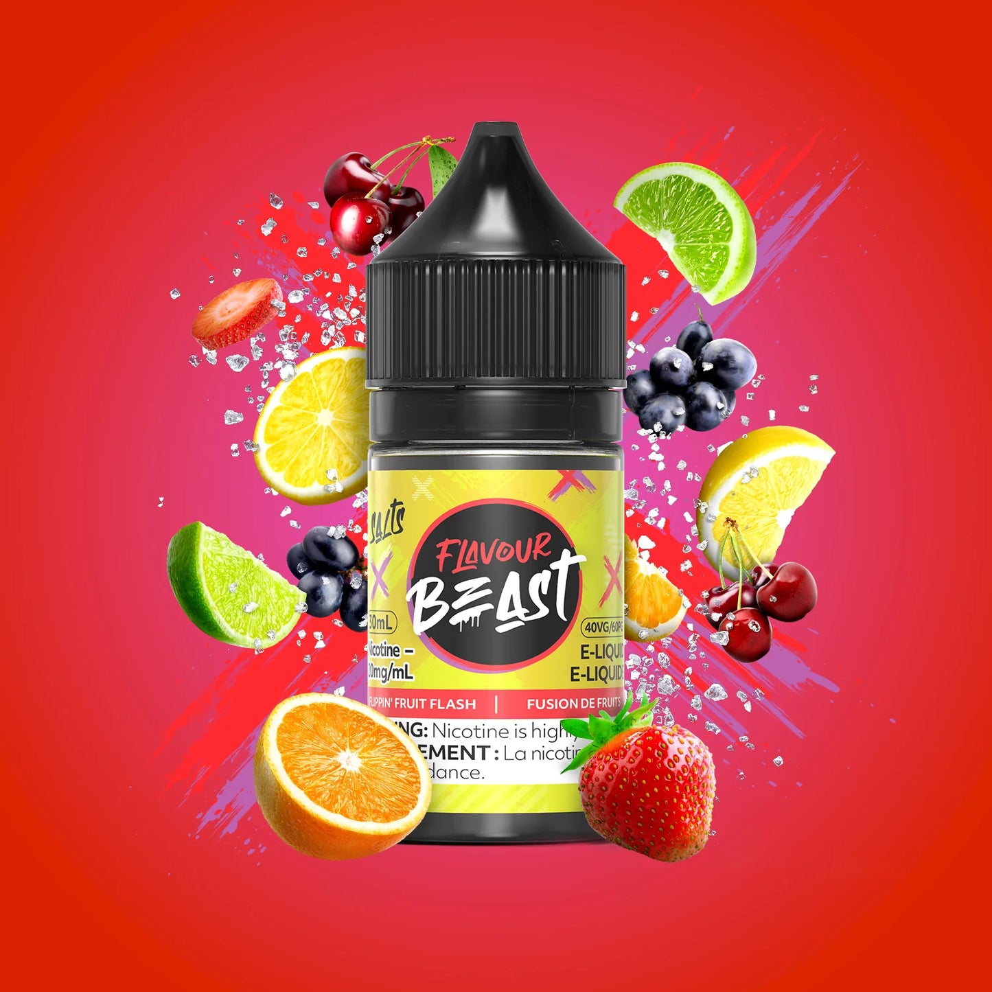 FLIPPIN' FRUIT FLASH BY FLAVOUR BEAST SALTS