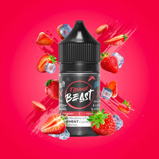 SIC STRAWBERRY BY FLAVOUR BEAST SALTS