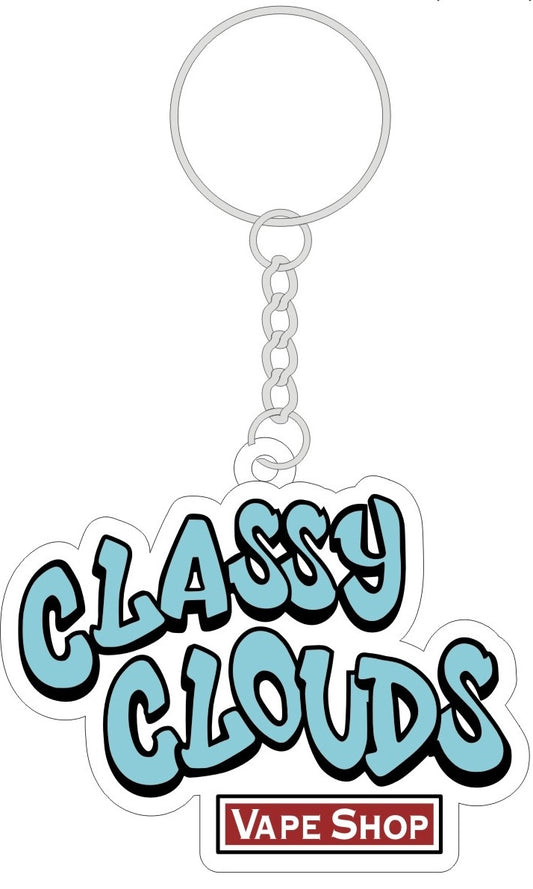 CLASSY CLOUDS Keychain