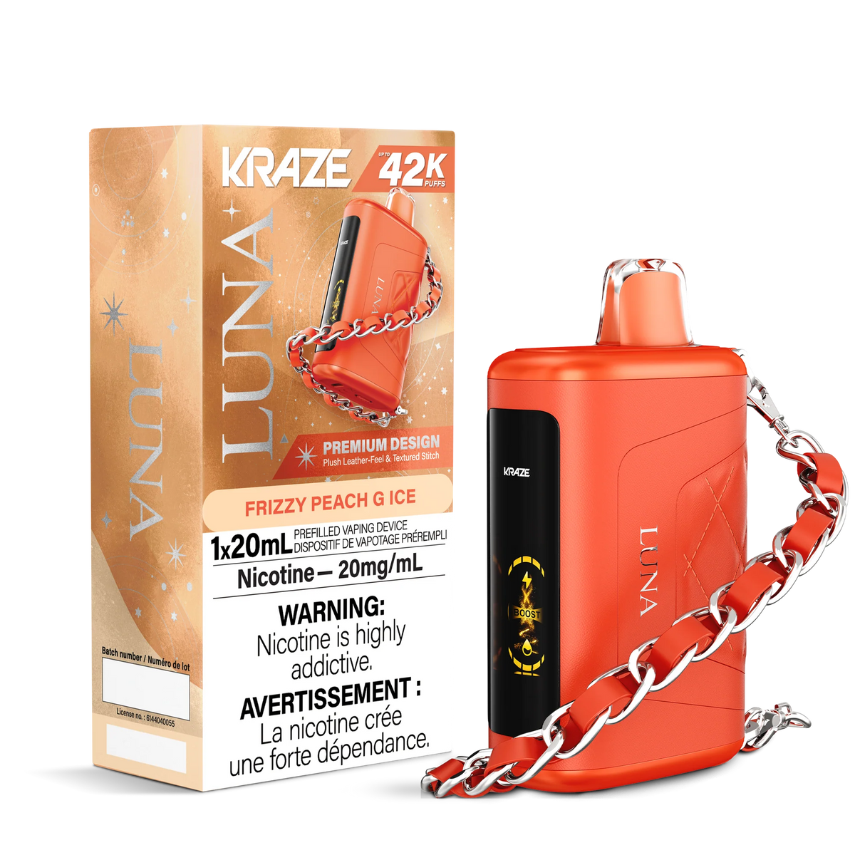 FRIZZY PEACH G ICE KRAZE  LUNA