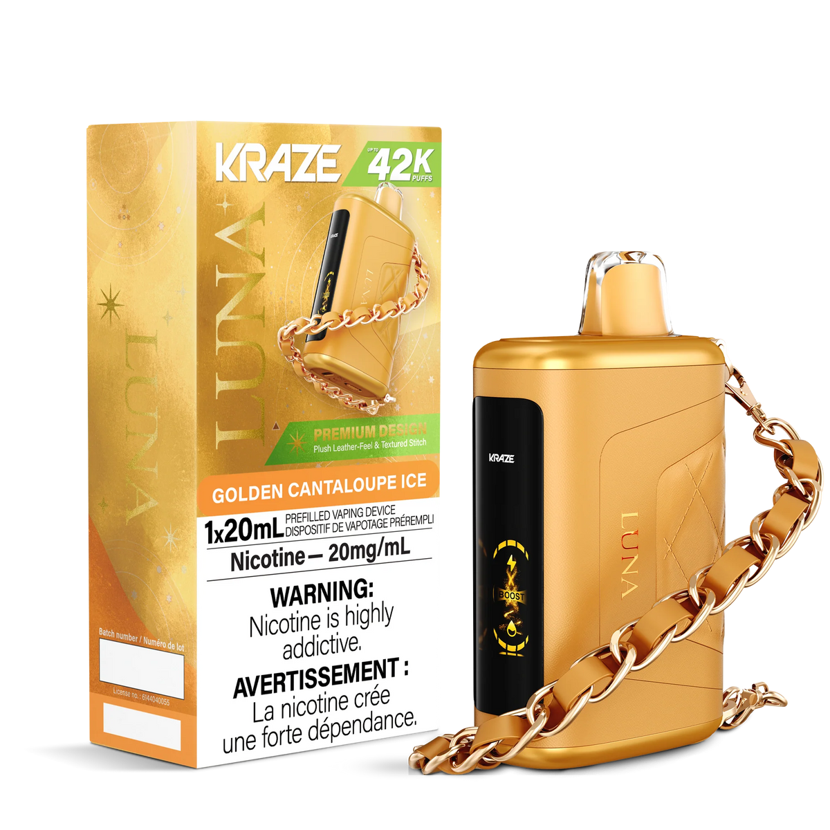 GOLDEN CANTALOUPE ICE KRAZE LUNA