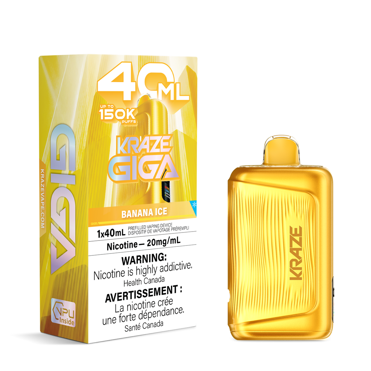 BANANA ICE KRAZE GIGA 150K
