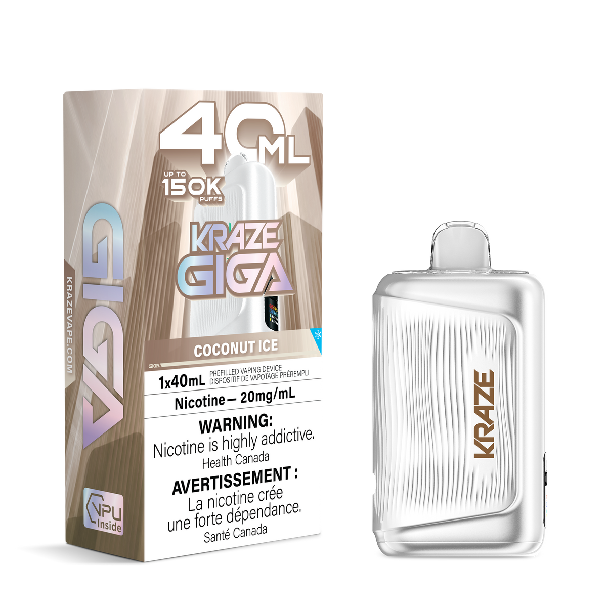 COCONUT ICE KRAZE GIGA 150K