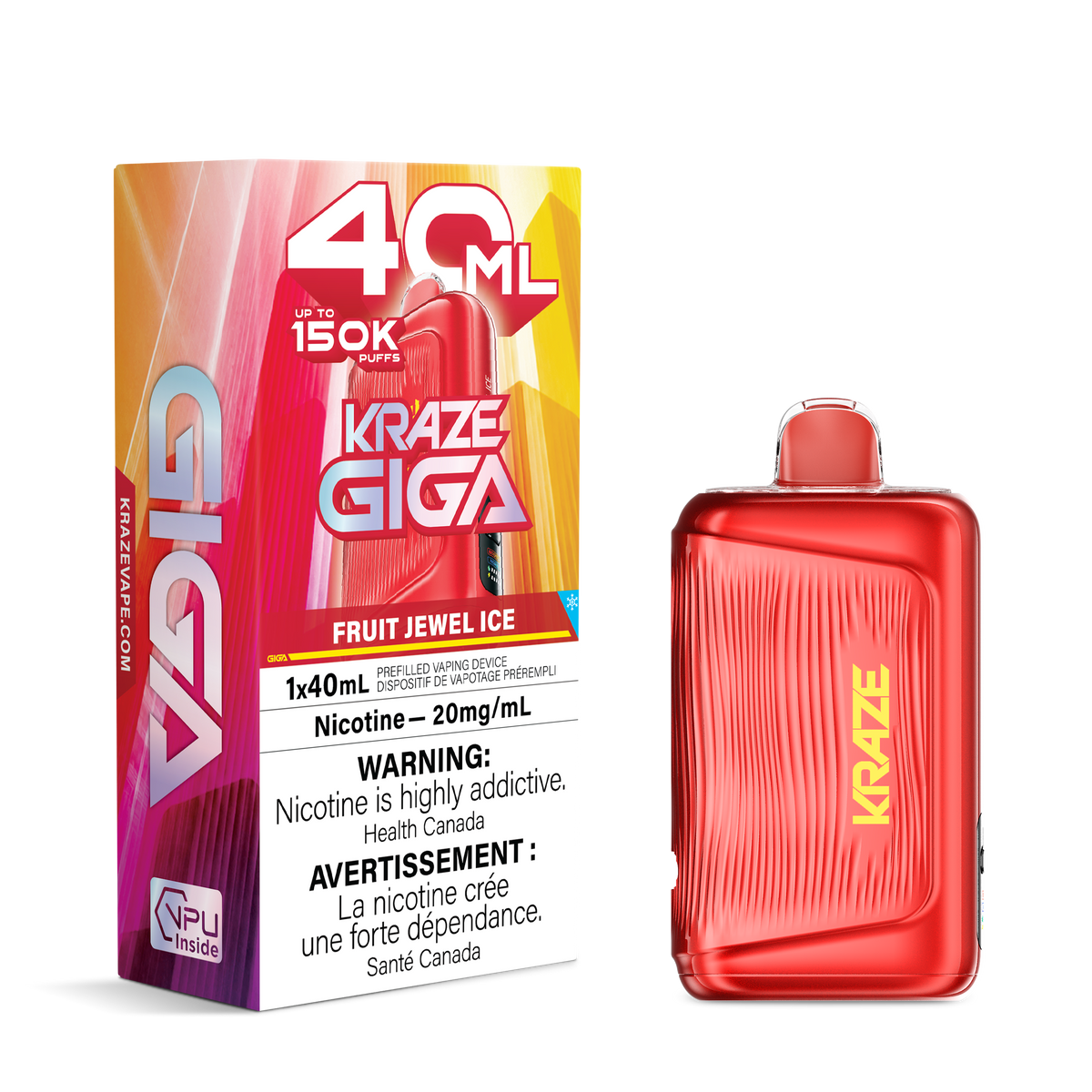 KRAZE GIGA 150K -  FRUIT JEWEL ICE