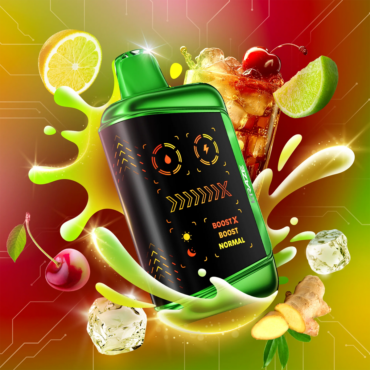 CHERRY MTN CITRUS ICE KRAZE MEGA X