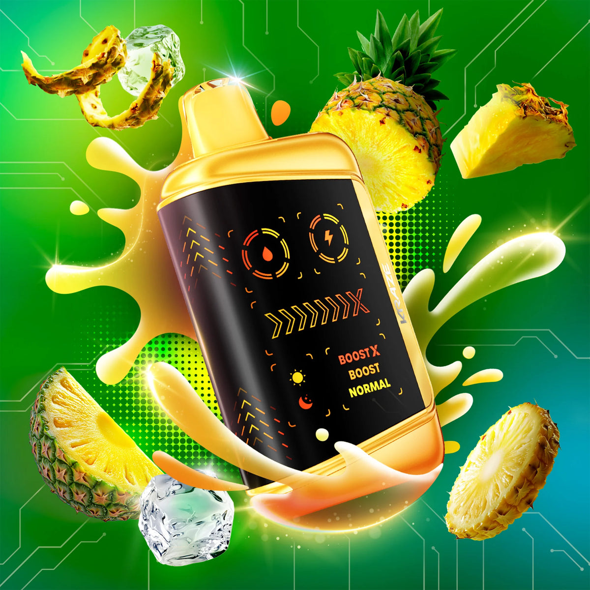 TANGY PINEAPPLE ICE KRAZE MEGA X
