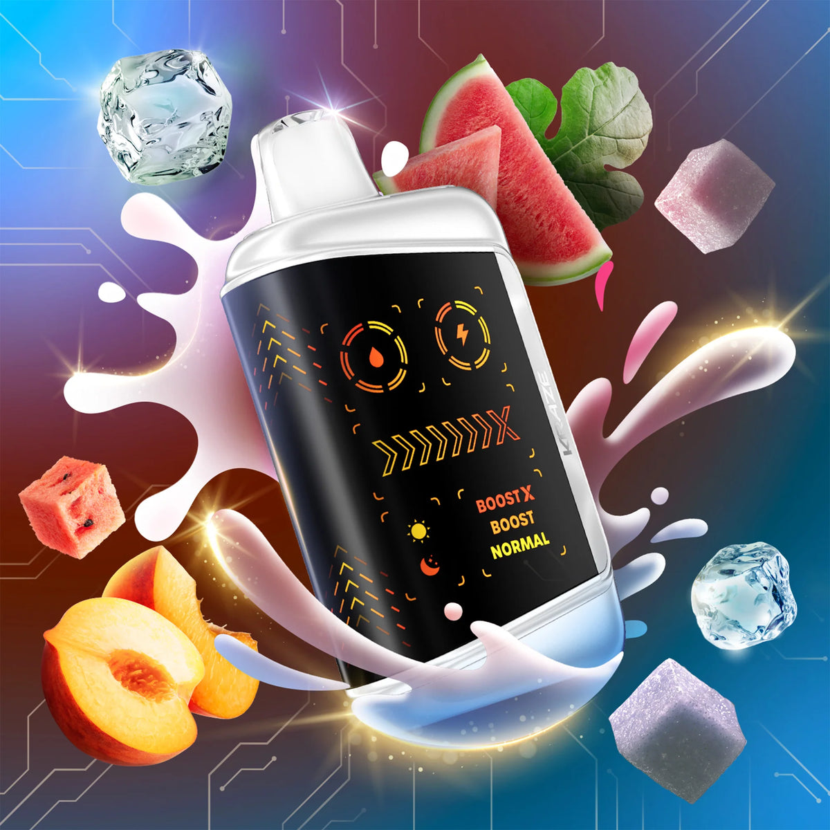 WHITE G.B ICE KRAZE MEGA X
