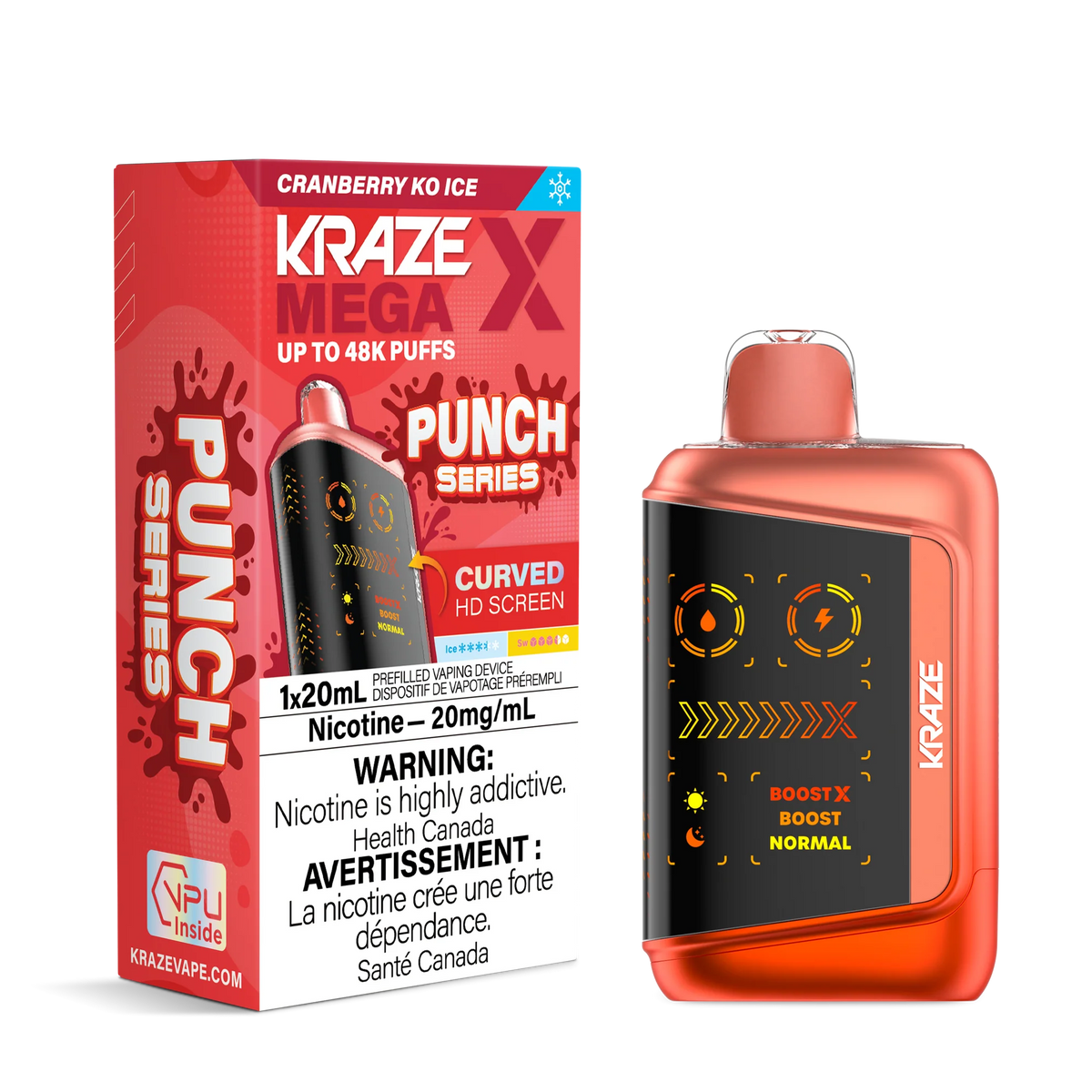 CRANBERRY KO KRAZE MEGA X - PUNCH SERIES