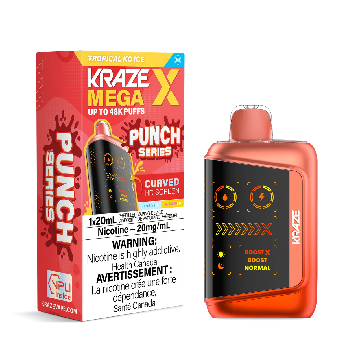 TROPICAL KO ICE KRAZE MEGA X - PUNCH SERIES