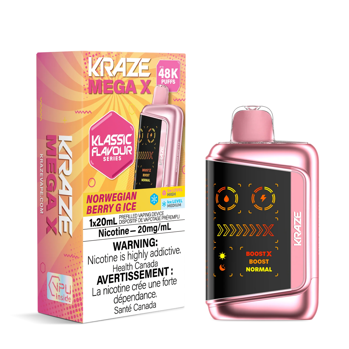 NORWEGIAN BERRY G ICE KRAZE MEGA X - KLASSIC SERIES