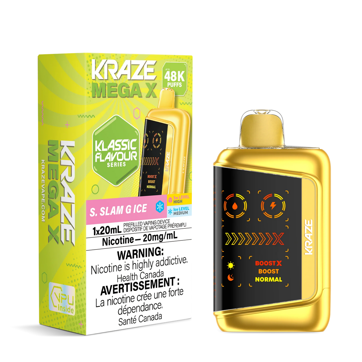 S. SLAM G ICE KRAZE MEGA X - KLASSIC SERIES