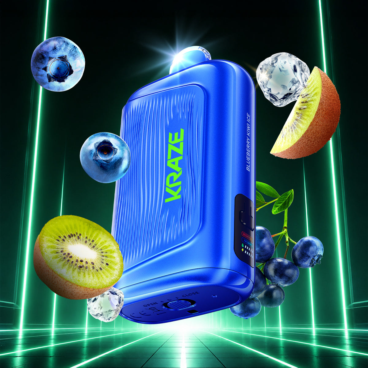 BLUEBERRY KIWI ICE KRAZE GIGA 150K