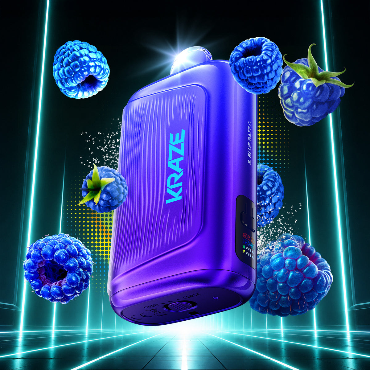 S. BLUE RAZZ G KRAZE GIGA 150K