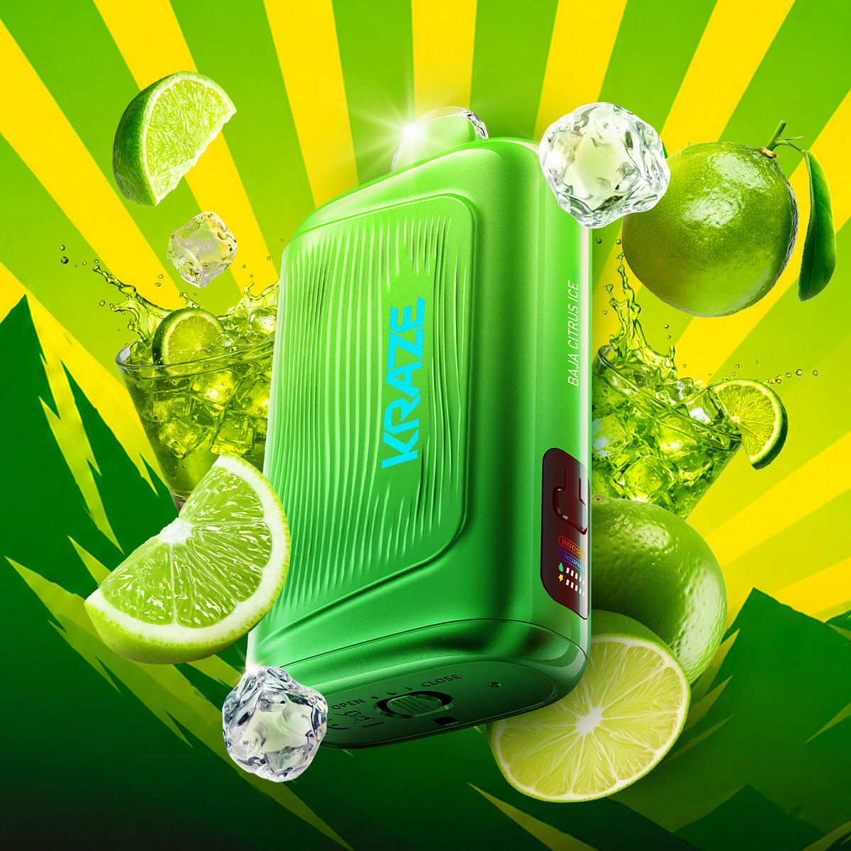 KRAZE GIGA 150K -  BAJA CITRUS ICE