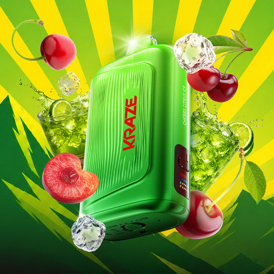 KRAZE GIGA 150K -  CHERRY CITRUS ICE