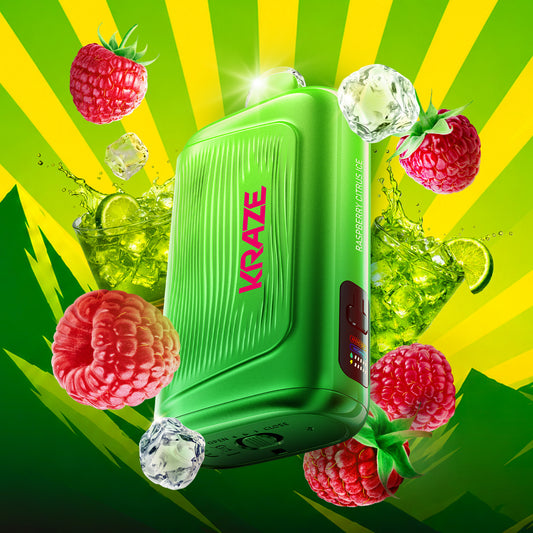 KRAZE GIGA 150K | RASPBERRY CITRUS ICE