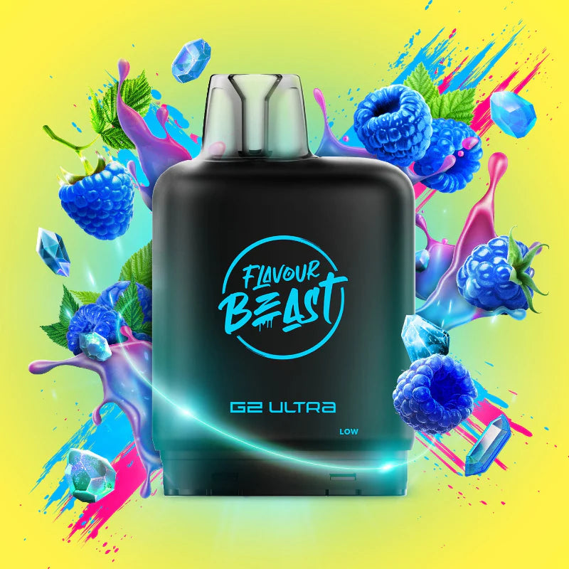 Gushin' Blue Razz by Level X G2 Ultra Pod