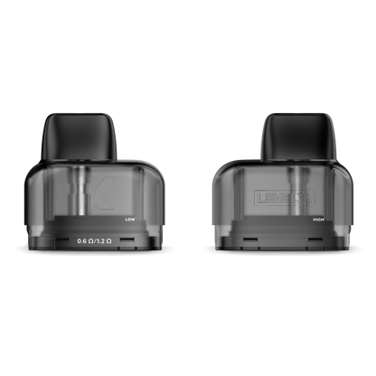 LEVEL X REFILLABLE DUAL COIL POD (2 PACK)