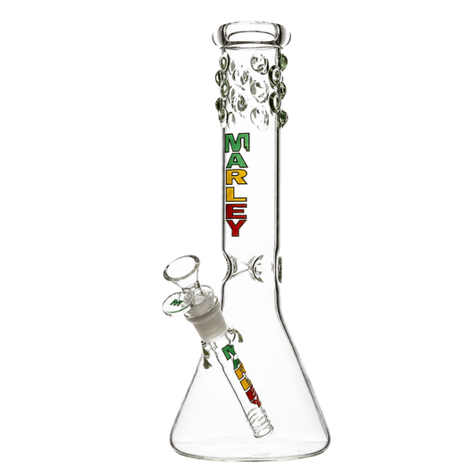 12" 5MM MARLEY BUBBLE BEADS BEAKER
