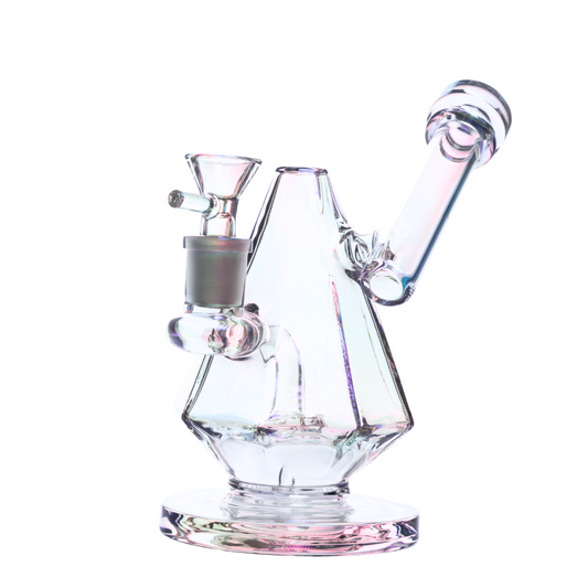 Electroplated Tapered Glass Bong